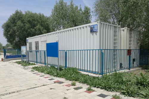内蒙古呼和浩特市一体式污水处理站采用了碧水源第二代CWT