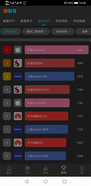 快科技安卓App 4.5.6版发布：全新天梯榜上线！